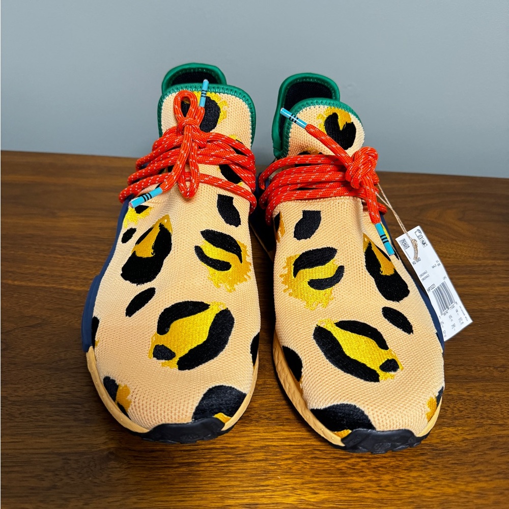 Pharrell x Adidas NMD Hu Animal Print Pulse Amber Sneakers - Picture 7 of 14